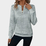 Zoey™ | Jersey de Punto con Cremallera Suave