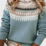 Gemma | Jersey de Cuello Redondo Texturizado