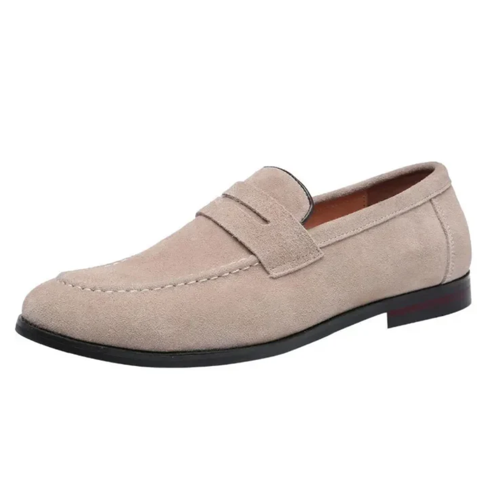 Mocasines de verano de ante