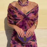 Louise | Vestido maxi elegante de fiesta con escote en V ✨