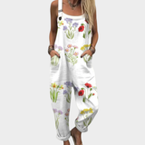 Lidia™| Overol cómodo con estampado