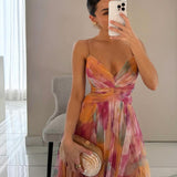 Giselle – Encantador vestido maxi con estampado floral
