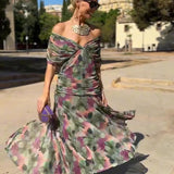 Louise | Vestido maxi elegante de fiesta con escote en V ✨