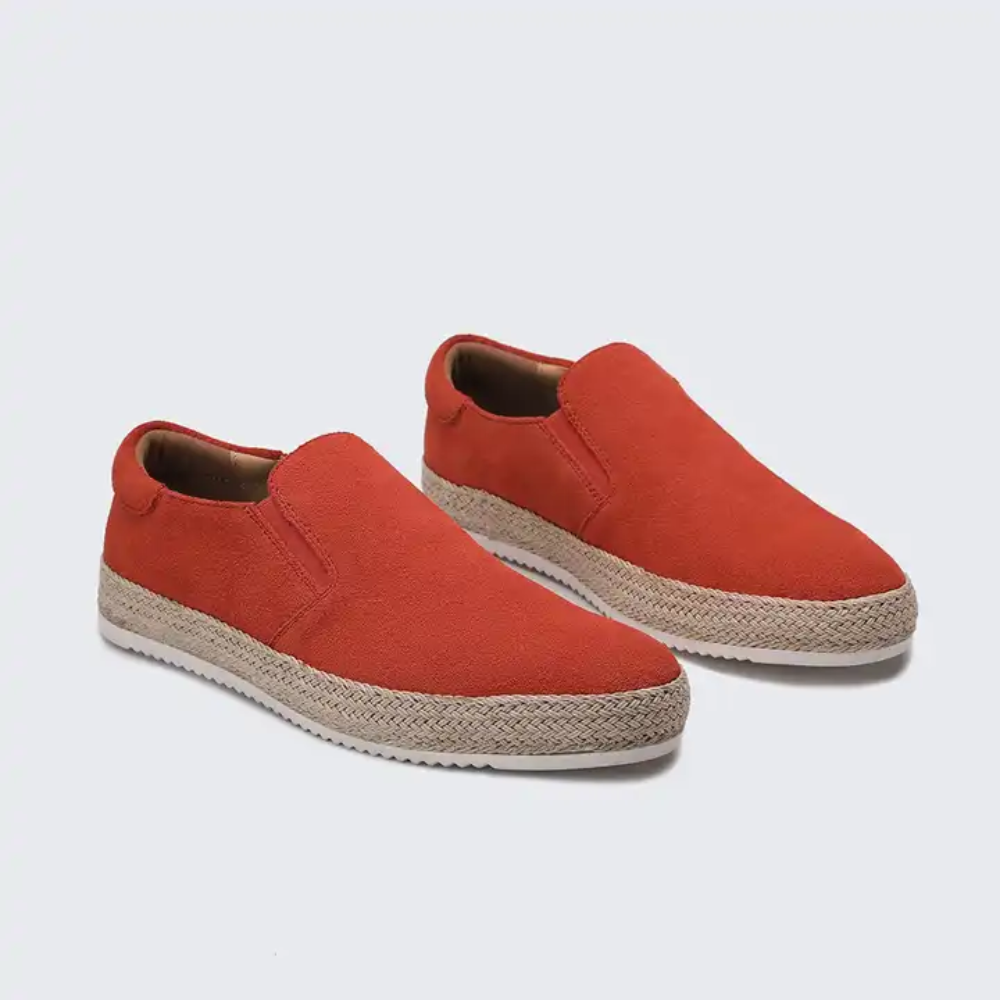 Mocasines de verano de ante