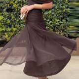 Louise | Vestido maxi elegante de fiesta con escote en V ✨