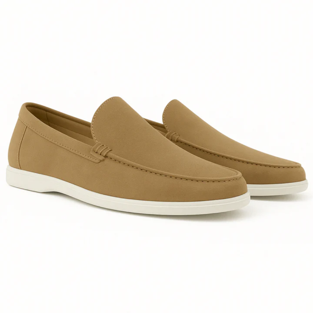 Mocasines casuales de ante