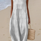 Rose™ | Vestido midi bordado