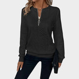 Zoey™ | Jersey de Punto con Cremallera Suave