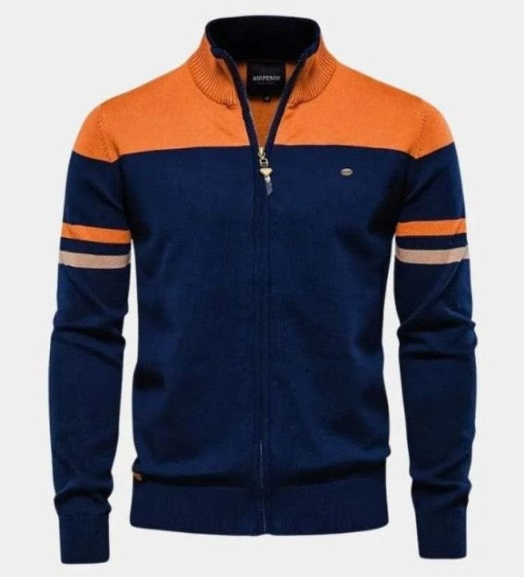 Anders™ | Cardigan de punto con cierre de cremallera