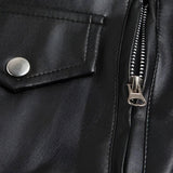 Austin™ | Chaqueta de Cuero Clásica Biker