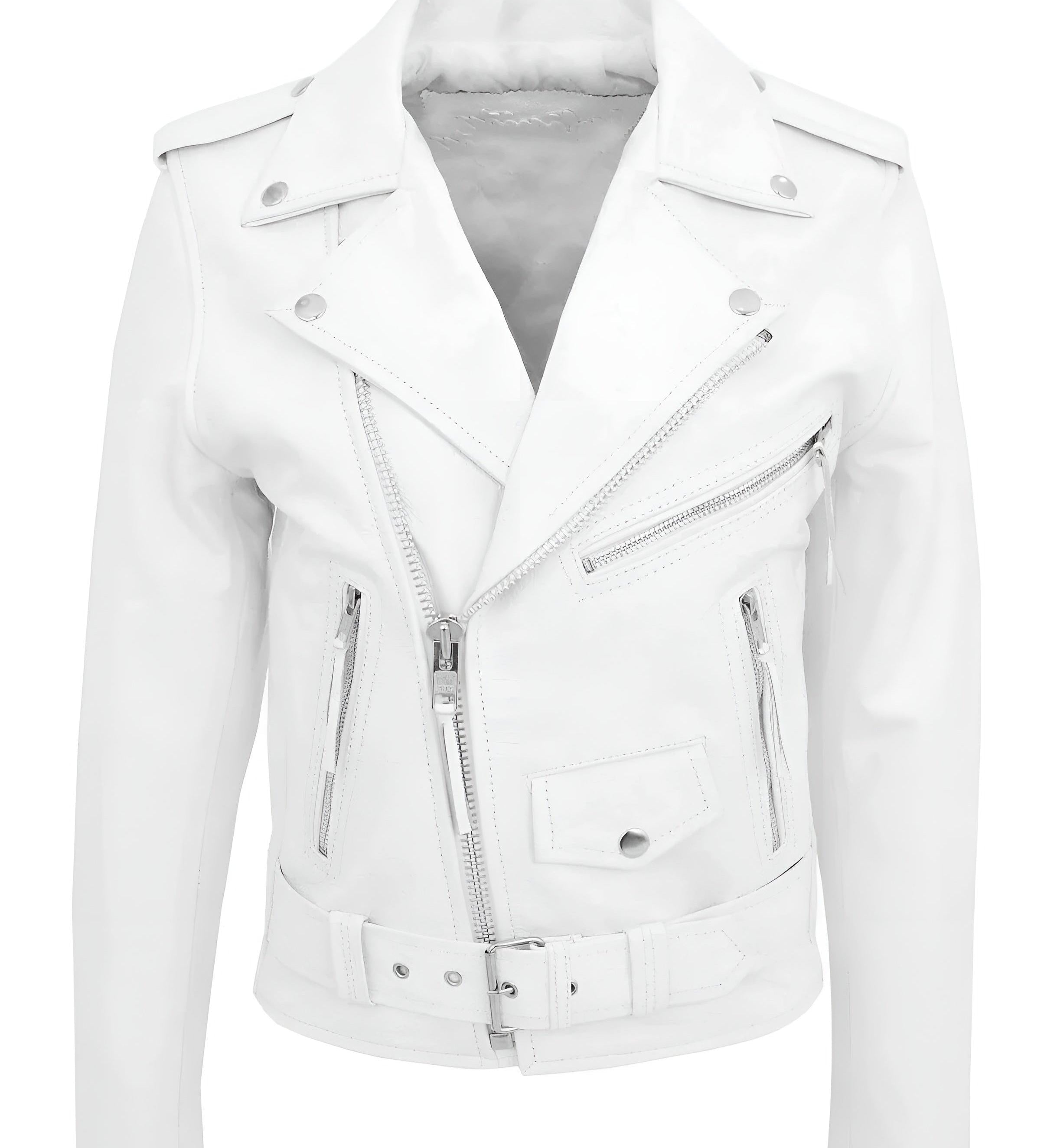 Austin™ | Chaqueta de Cuero Clásica Biker