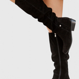Celine Botas Altas de Estilo Retro