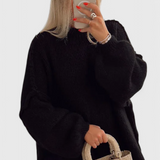 Cassia | Jersey de Punto Oversized con Mangas Globo