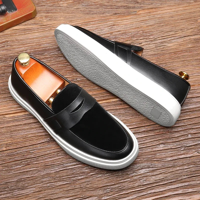 Mocasines de piel Naples