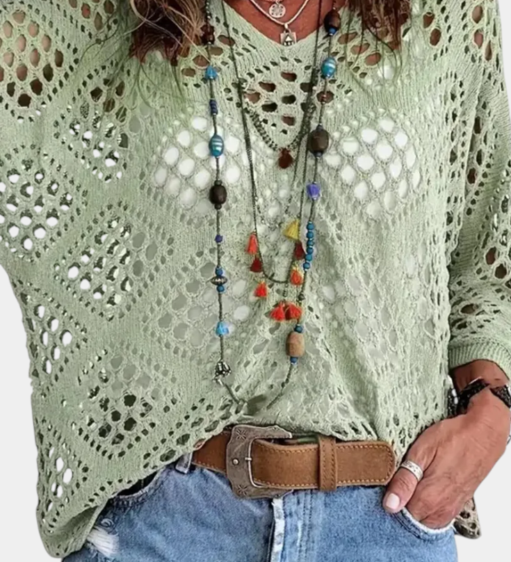 Fern| Blusa de Encaje