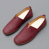 Mocasines de piel Santorini