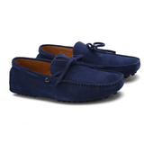 Mocasines casuales de ante para el verano
