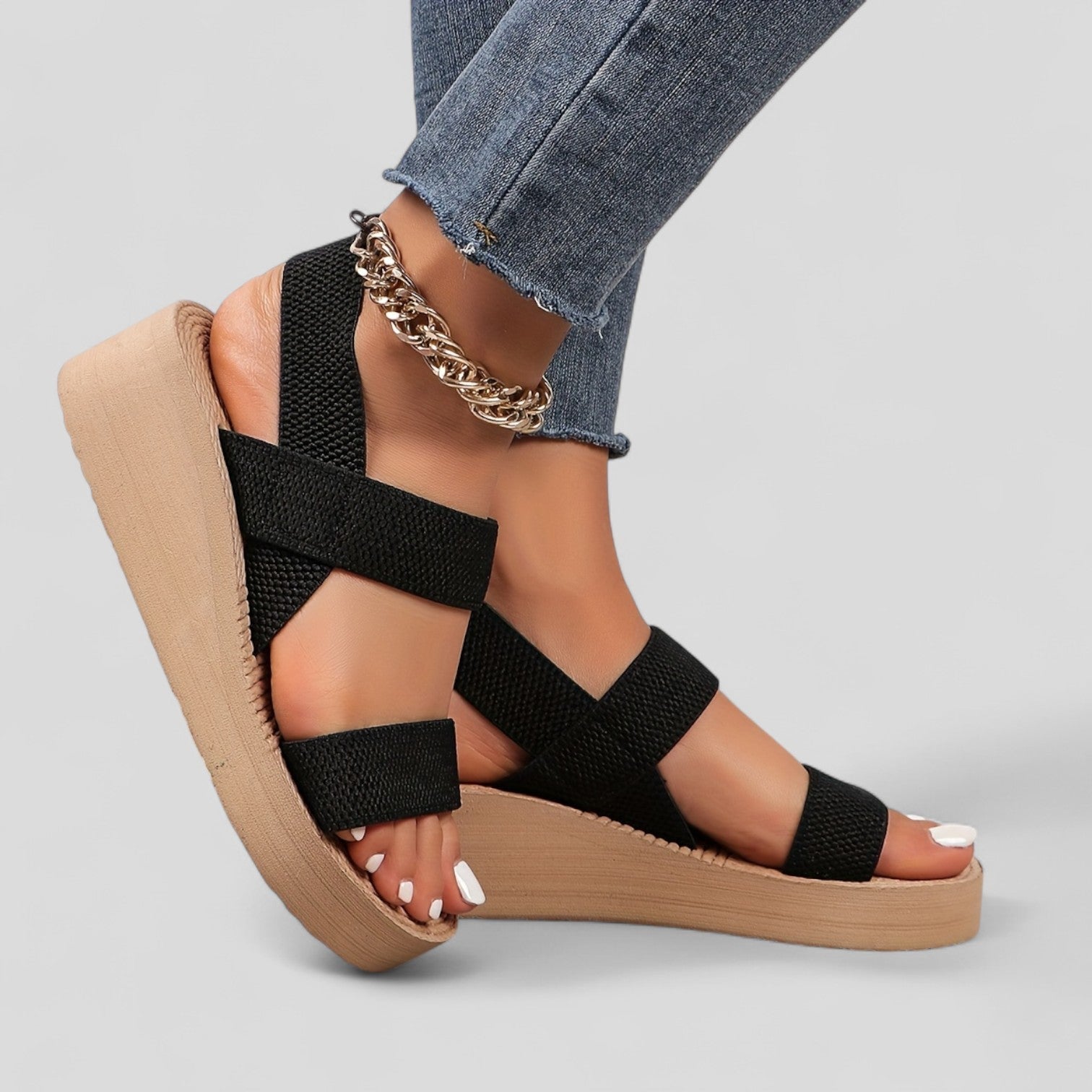 Tanya | Sandalias de Plataforma