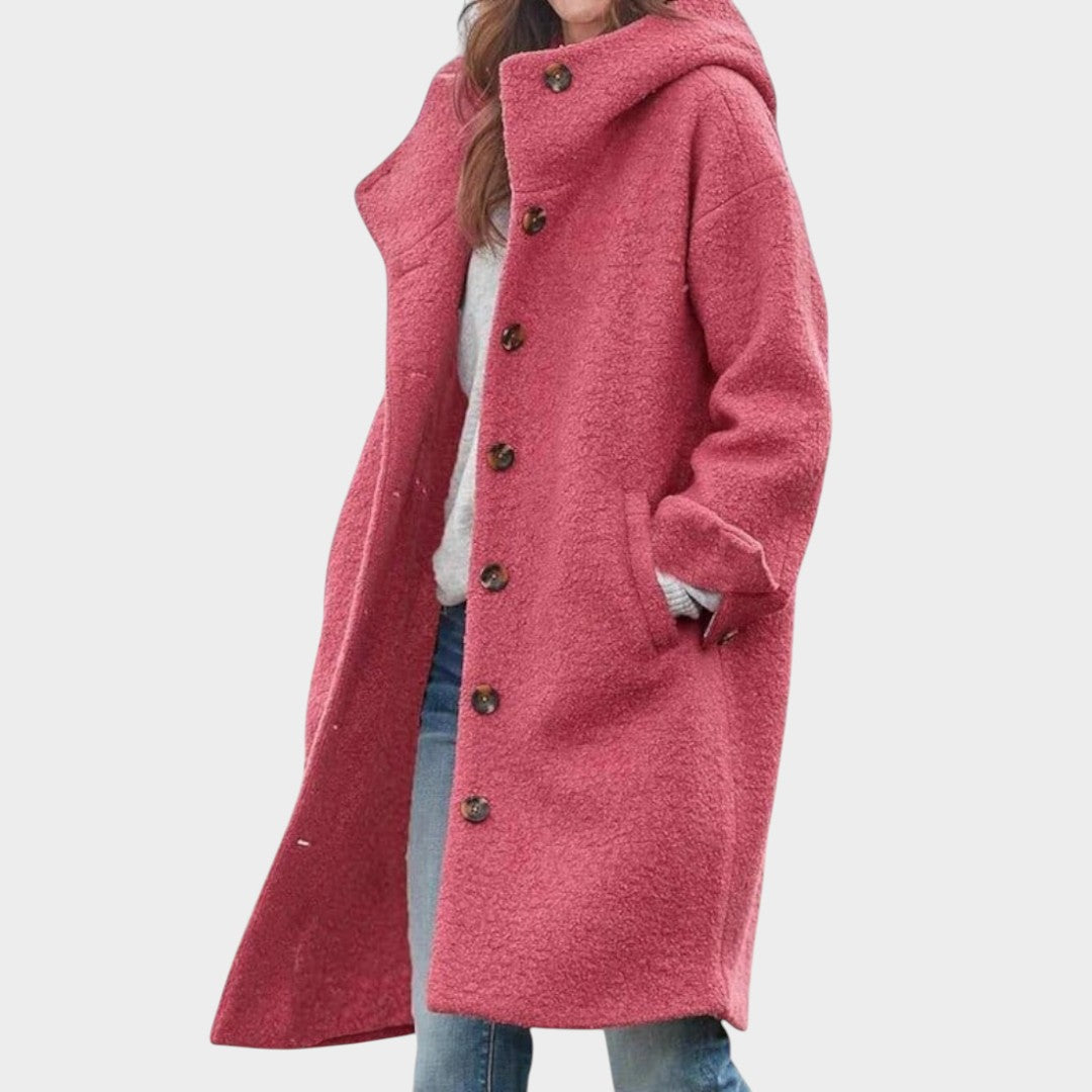 Penélope™ | Abrigo de Invierno Elegante con Capucha