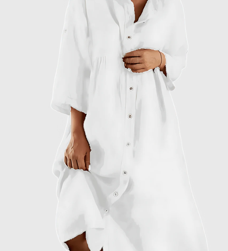 Rosamund | Vestido Camisa