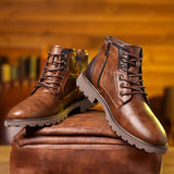 Kennedy™ | Botines de Cuero Sintético