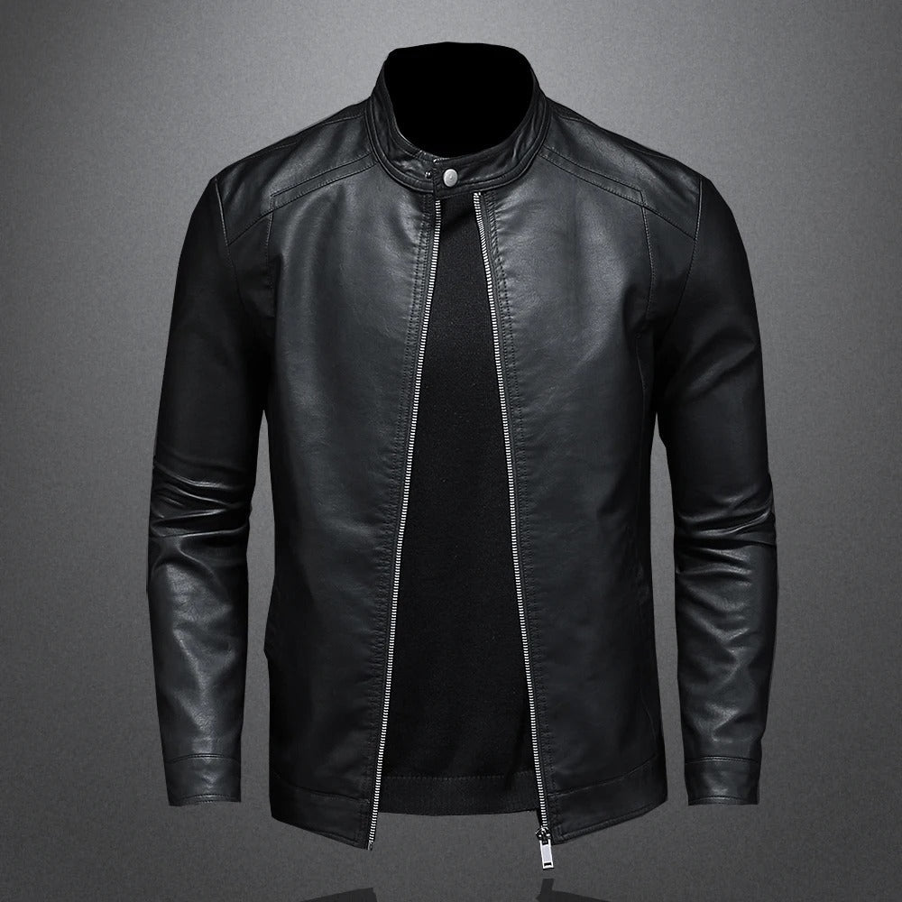 Pablo™ | Chaqueta de cuero clásica