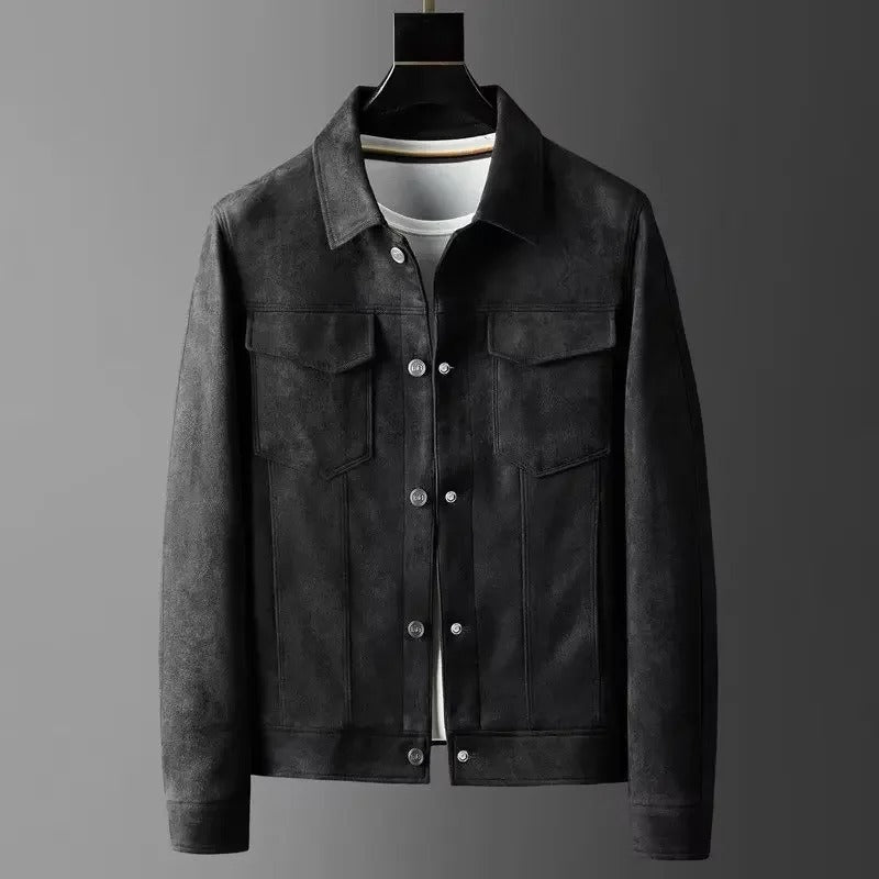 Marcio™ | Chaqueta de cuero elegante